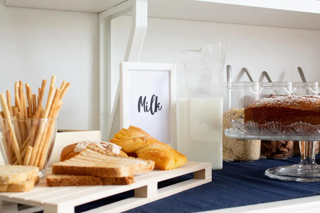 La colazione preparata in casa ad A Casa Mia